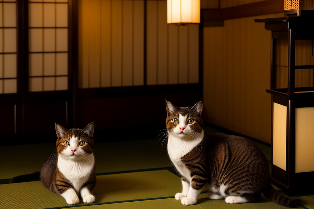 看板猫がいる癒やしの宿